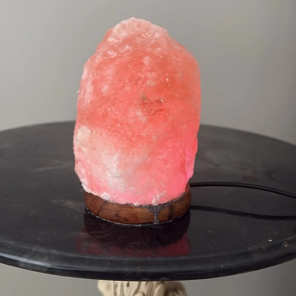 Pink Himalayan Salt set (Nightlight & lamp included)